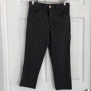 Striped capris from Banana Republic